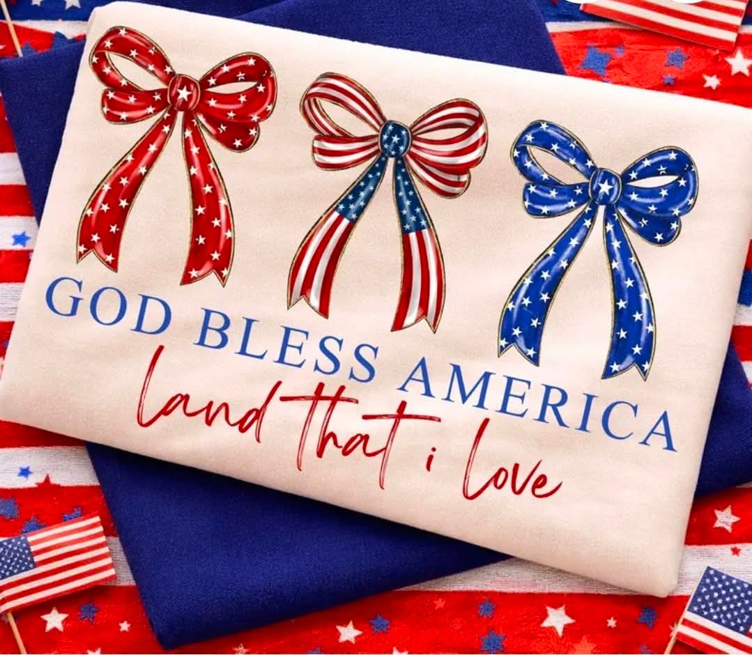 God Bless America tee