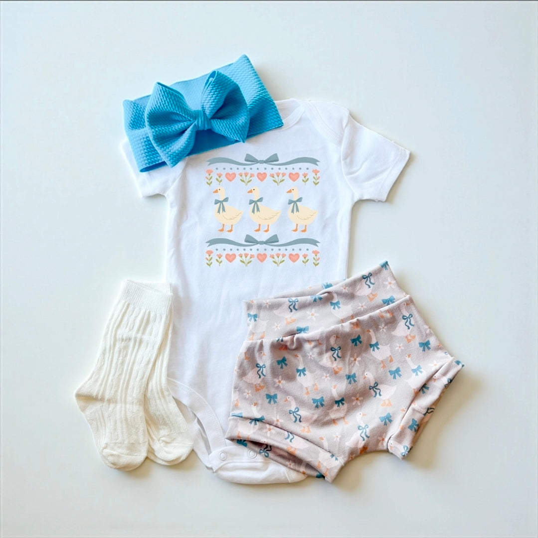 Goose bummies outfit