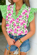 Purple flower top