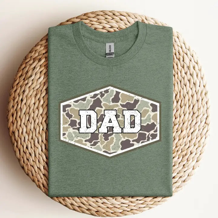 Dad camo tee