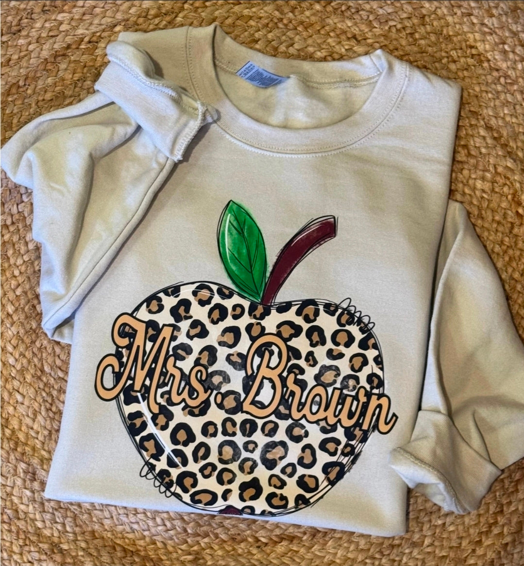 Custom Teacher Sweatshirt